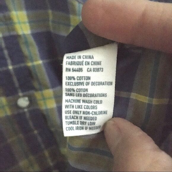 American Eagle favorite fit snap front top S - Picture 8 of 8